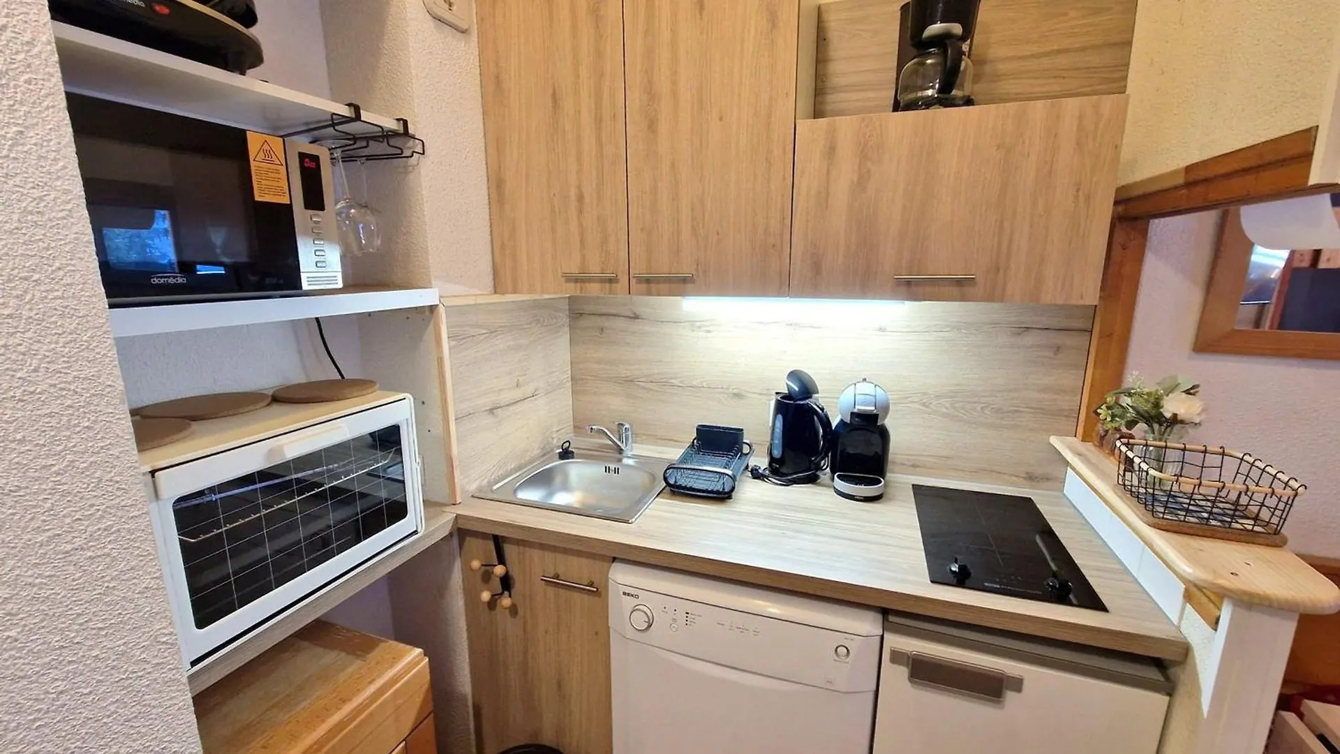 Charmant 2 Pieces Pour 4 Personnes Avec Balcon En Plein Coeur De Modane, 25M² - Fr-1-265-205 Valfrejus France
